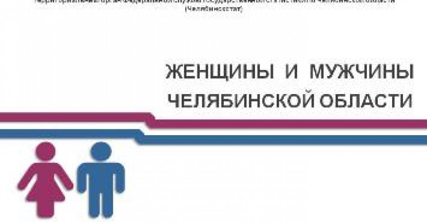 Челябинскстат опубликовал презентационный материал "Женщины и мужчины Челябинской области"